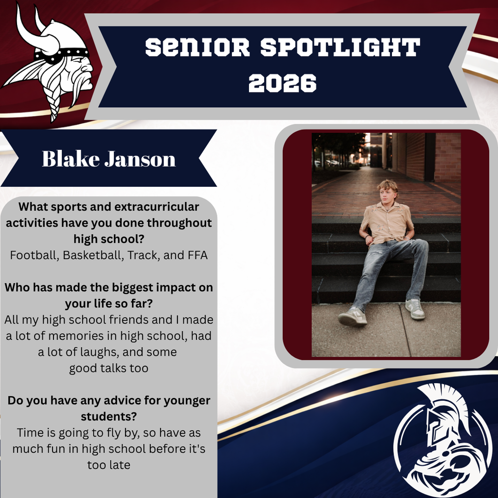 Today's Senior Spotlight!