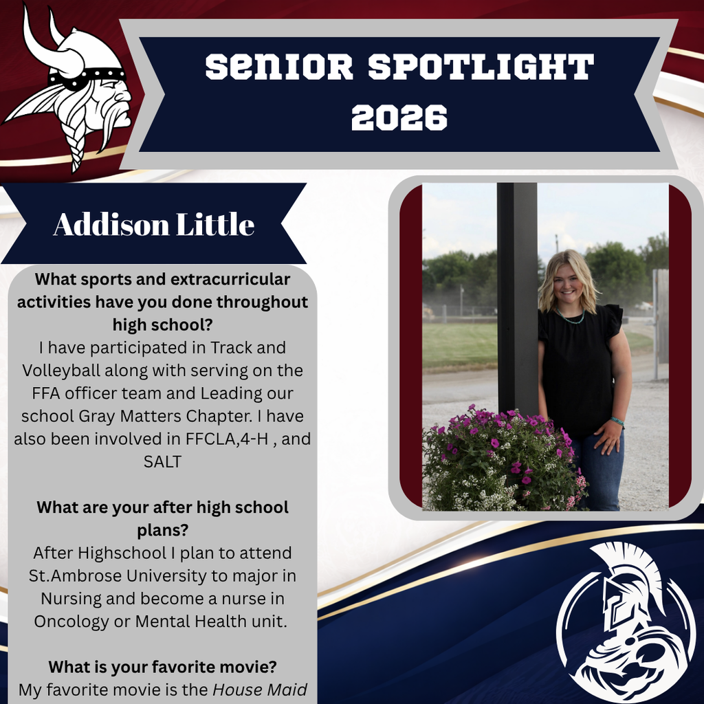 Today's Senior Spotlight!