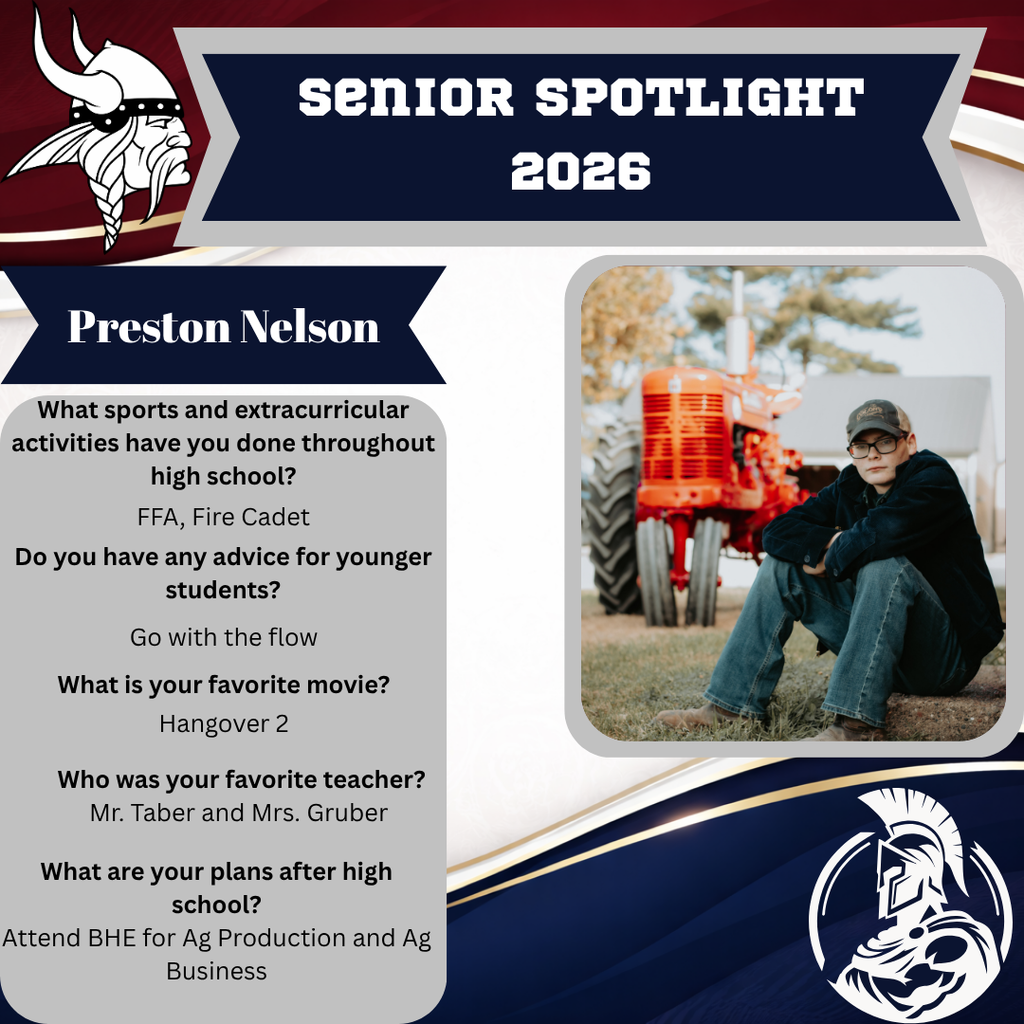 Today's Senior Spotlight!