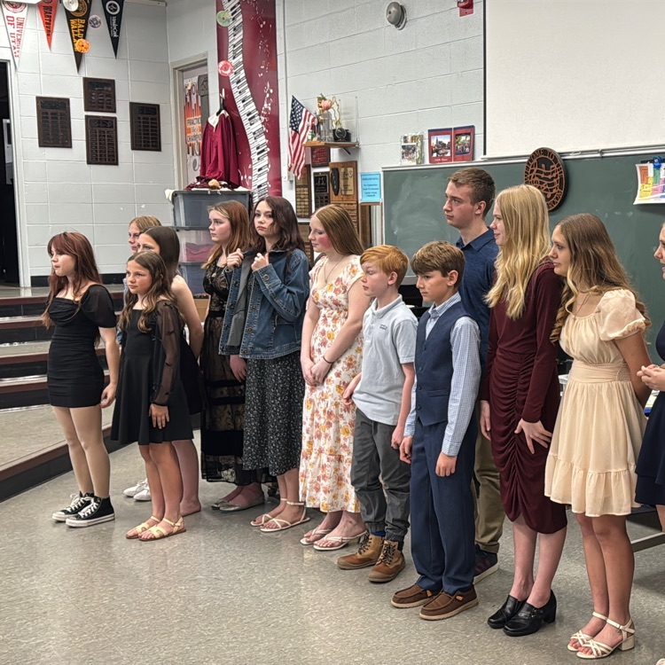 Junior high choir concert