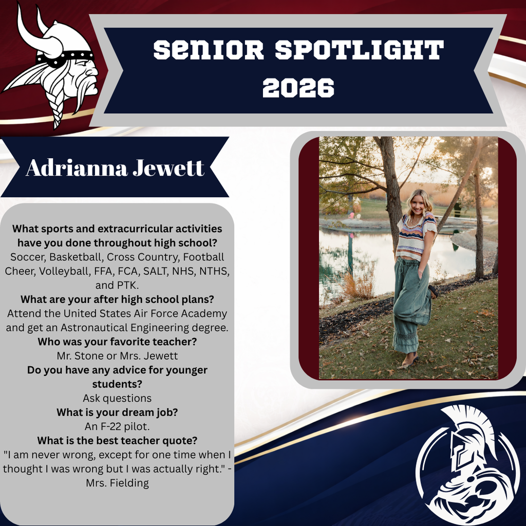 Today's Senior Spotlight!