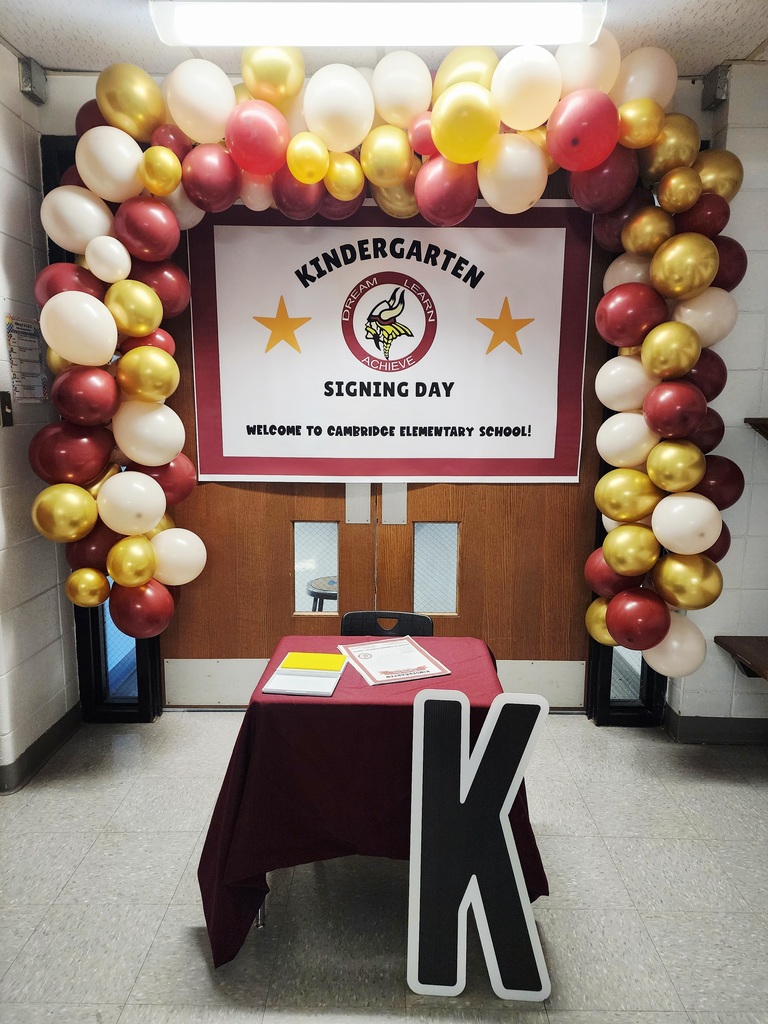 kindergarten signing day 