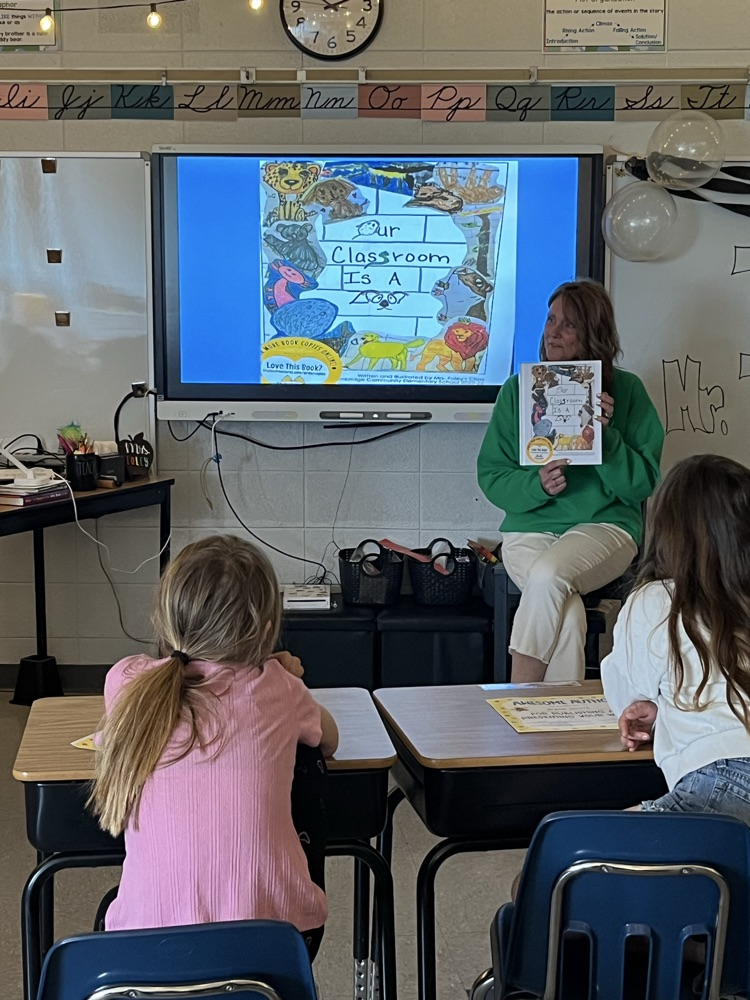 Mrs foley reading book