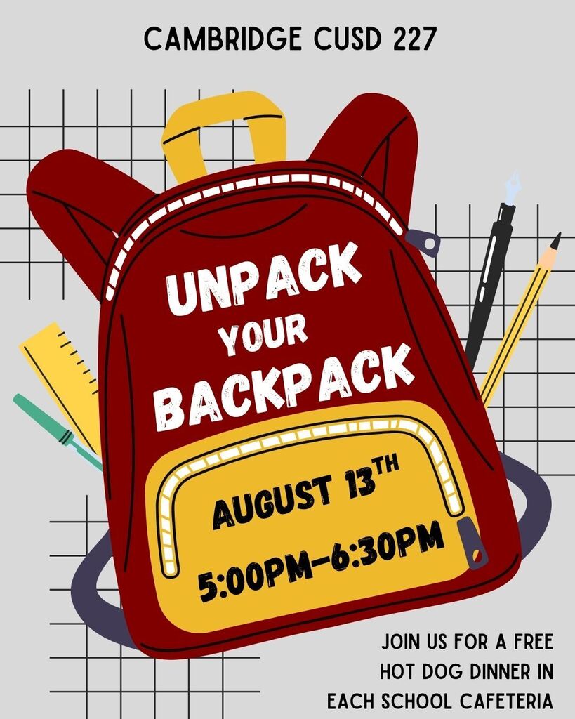 unpack your backpack