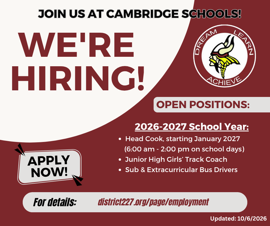 Cambridge Openings