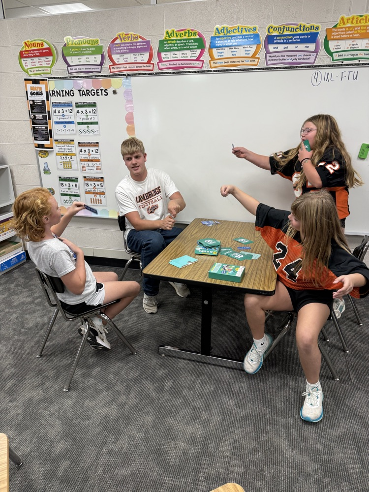 Homeroom Buddies games with 3rd grade on 10/10/25.