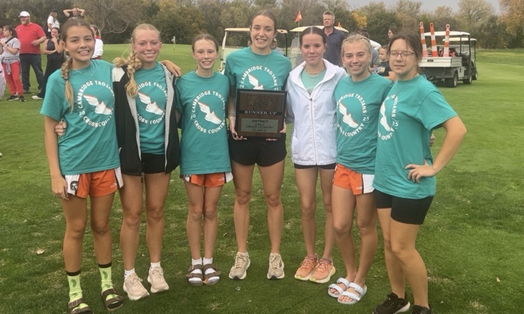 District XC - Girls 2nd place