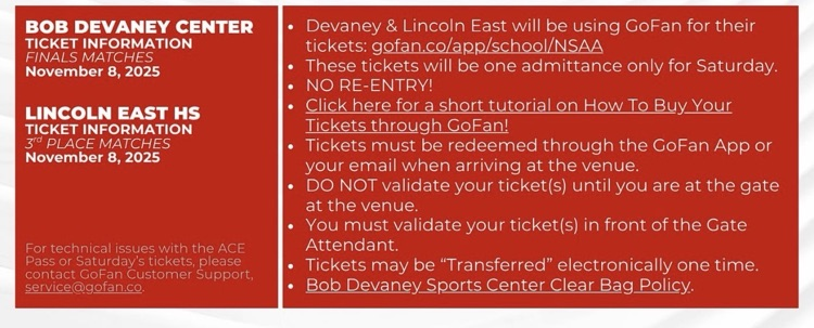 State Vball information