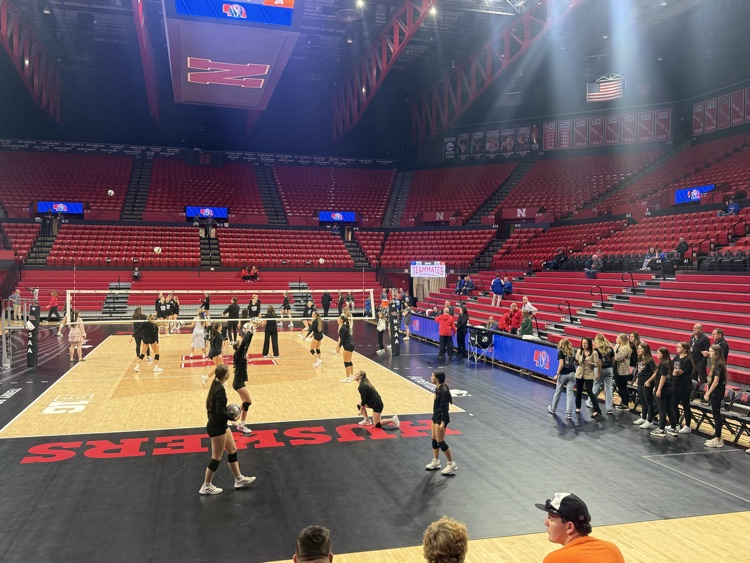 ready for the NSAA Volleyball State Championship 2025