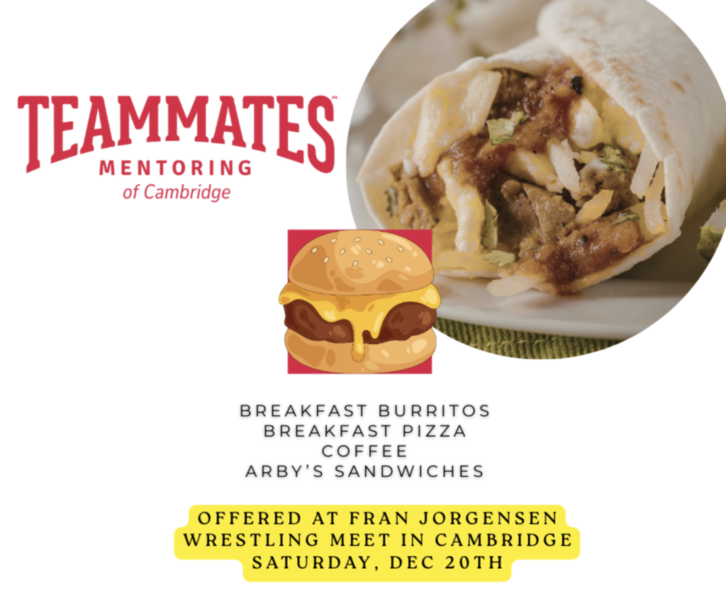 TEAMMATES Concession Stand items 12/20/25