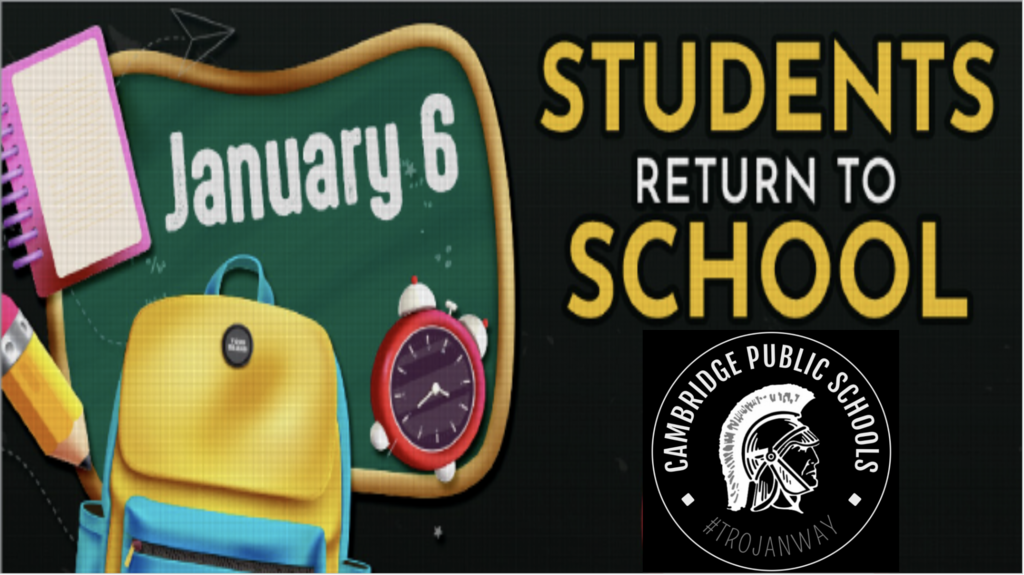 Students return to school banner 1-6-26.