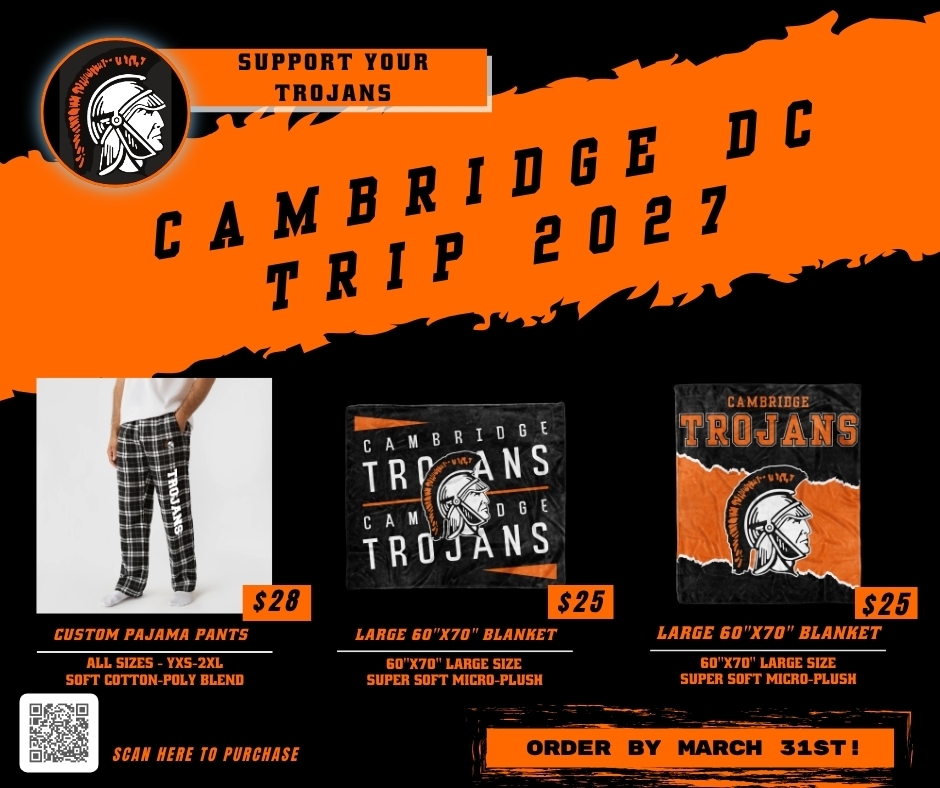 DC Trip Fundraiser Store 2026-2027