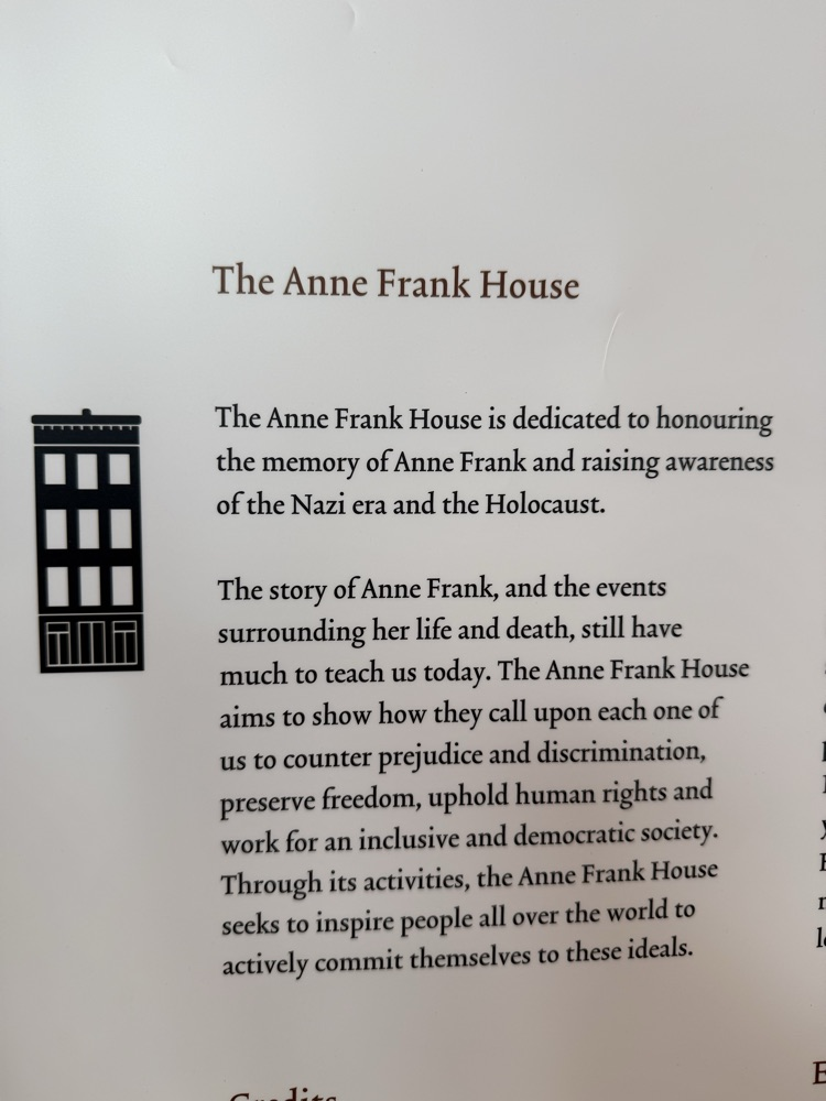 Anne Frank House information 