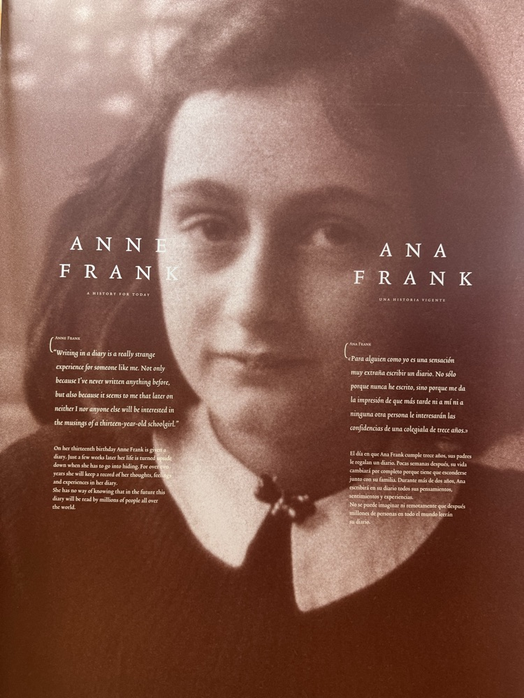 Anne Frank Exhibit 2026