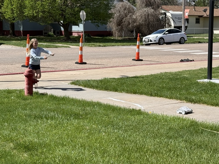 3rd Grade TrojanWay Sphero RVR cars