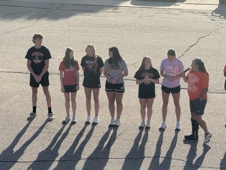 State Track and Golf 2026 pep rally