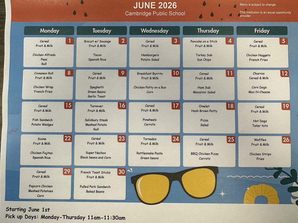 June Summer Foods