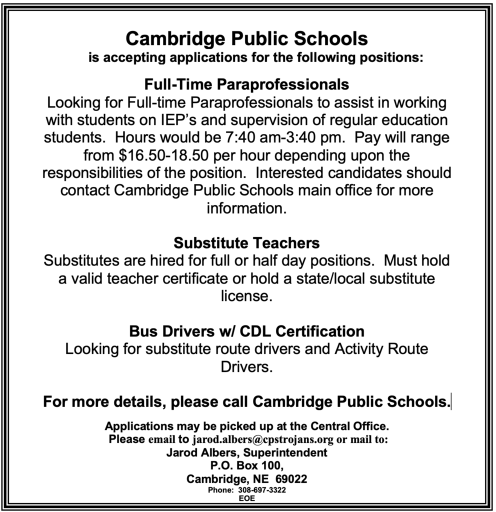 Job Ad