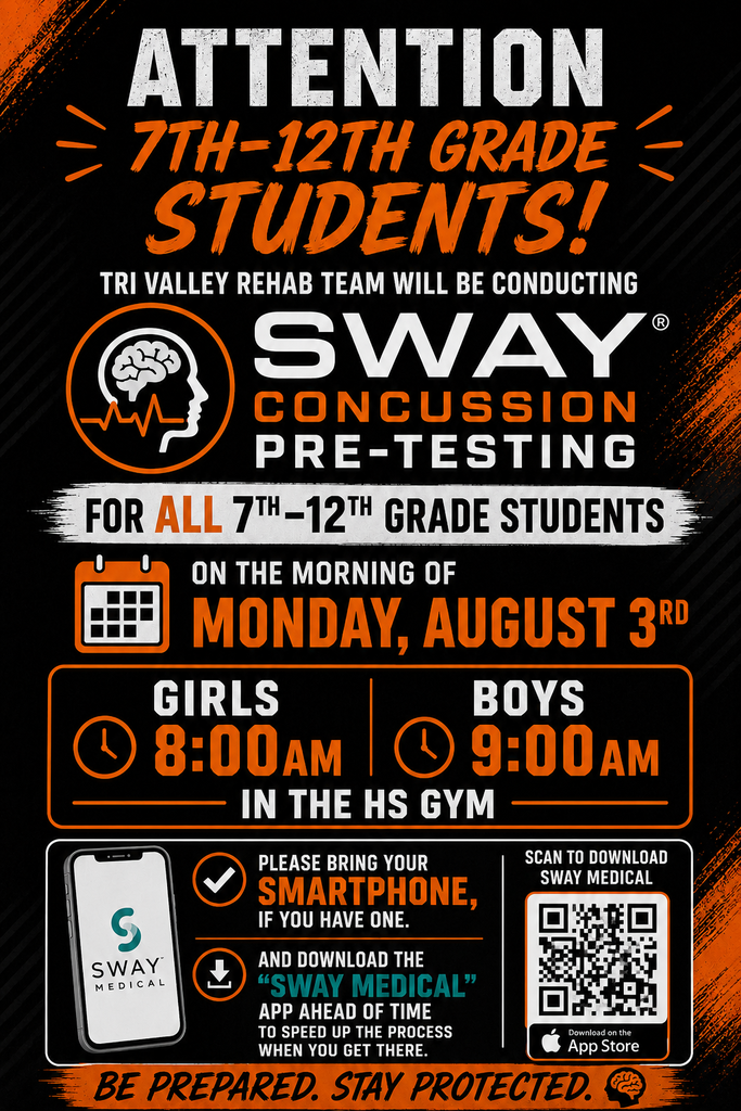 Concussion Testing Info