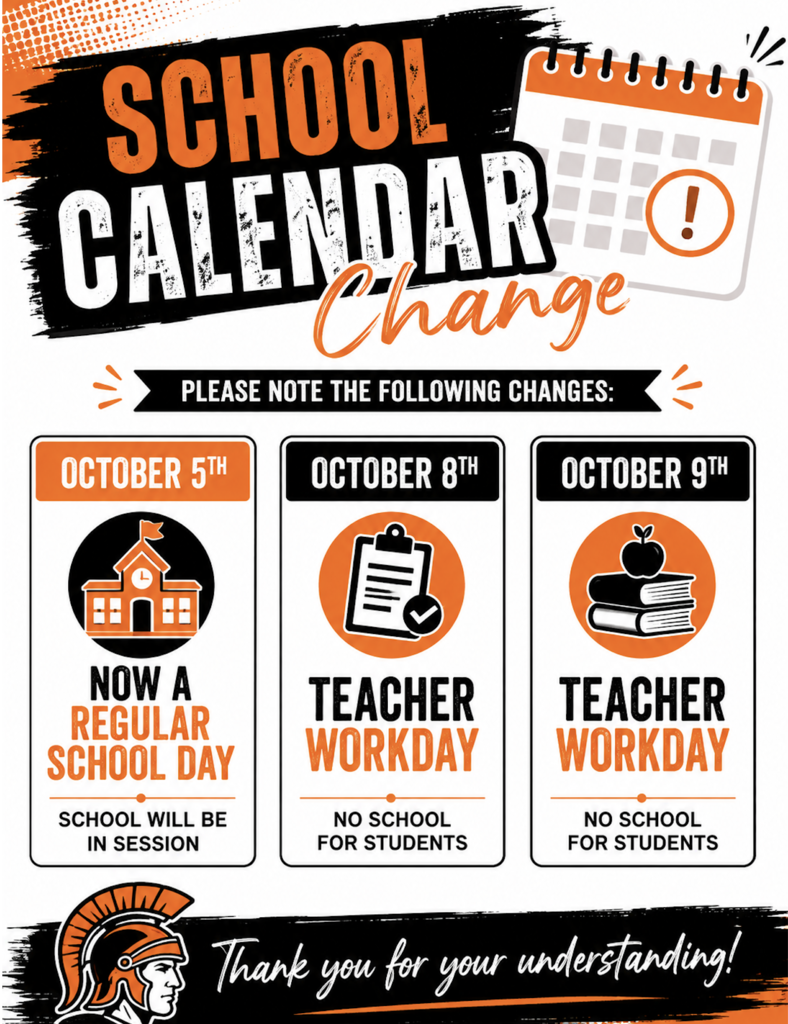 School Calendar Change