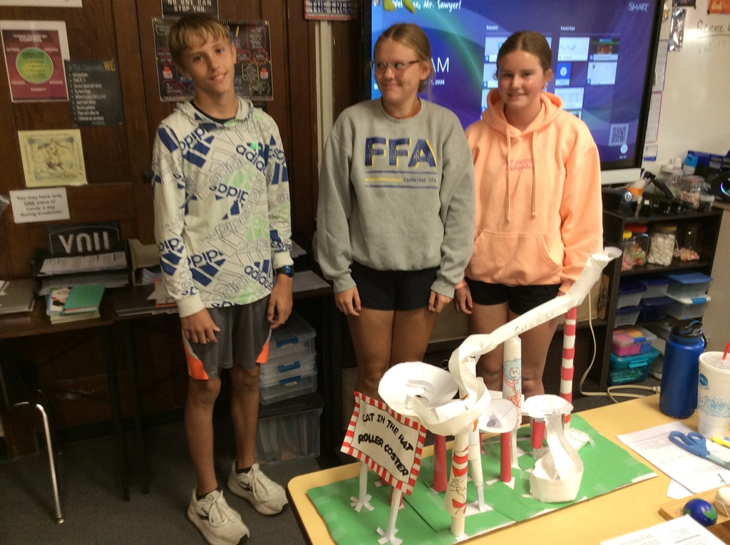 Science 8 Paper Roller Coasters 2026-2027