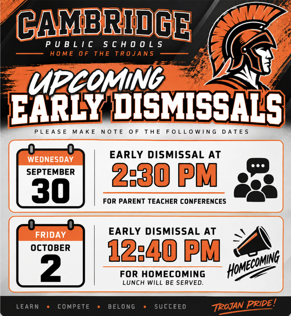 Early Dismissal Notification