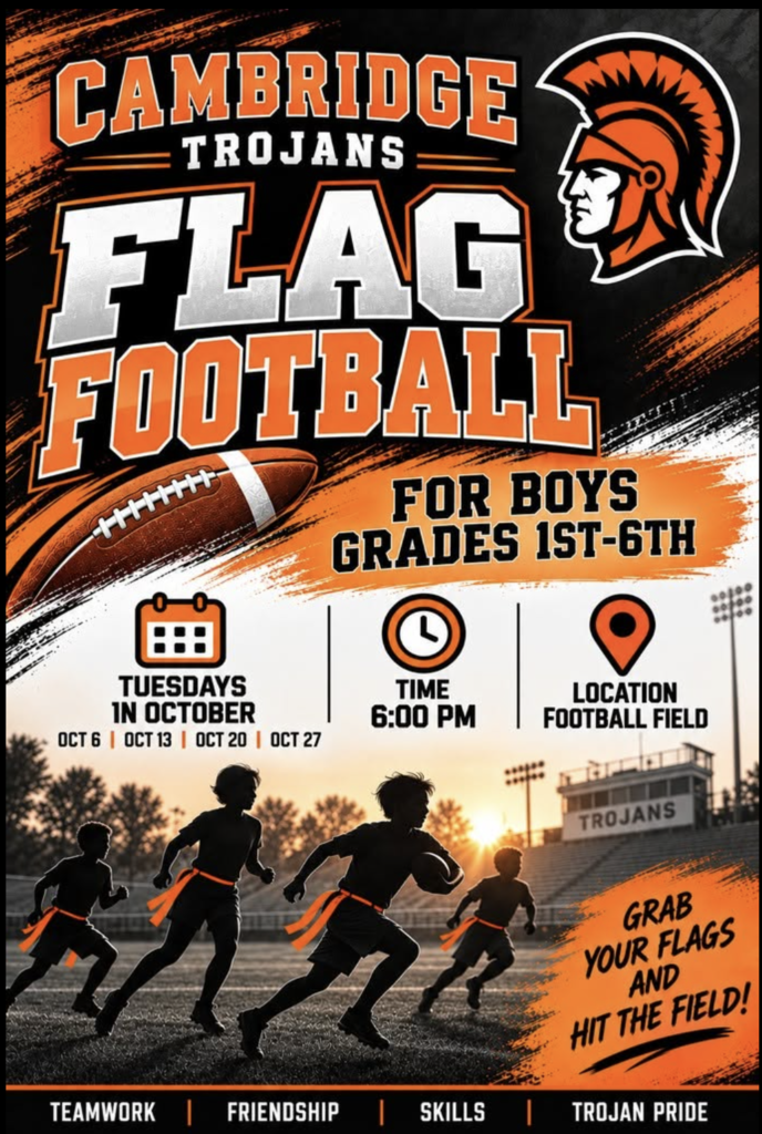 Flag Football Notification