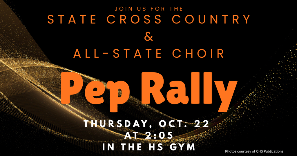 Pep Rally Graphic