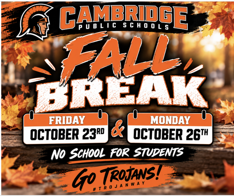 FALL BREAK - FRIDAY AND MONDAY