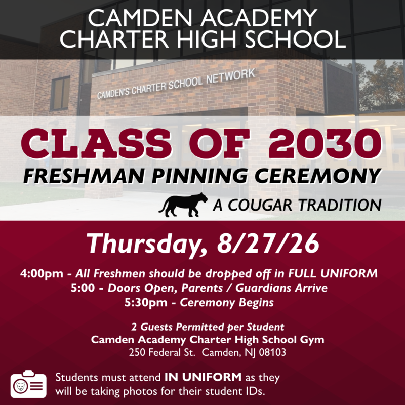 Freshman Pinning Ceremony