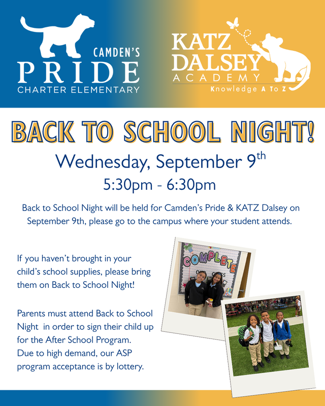 Back to School Night 1