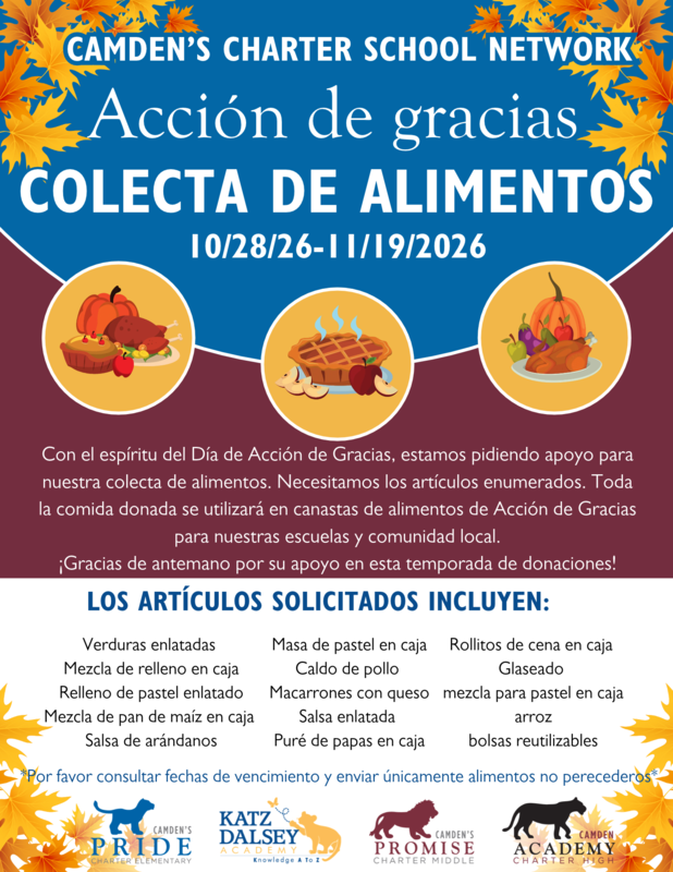 November Food Drive Sp