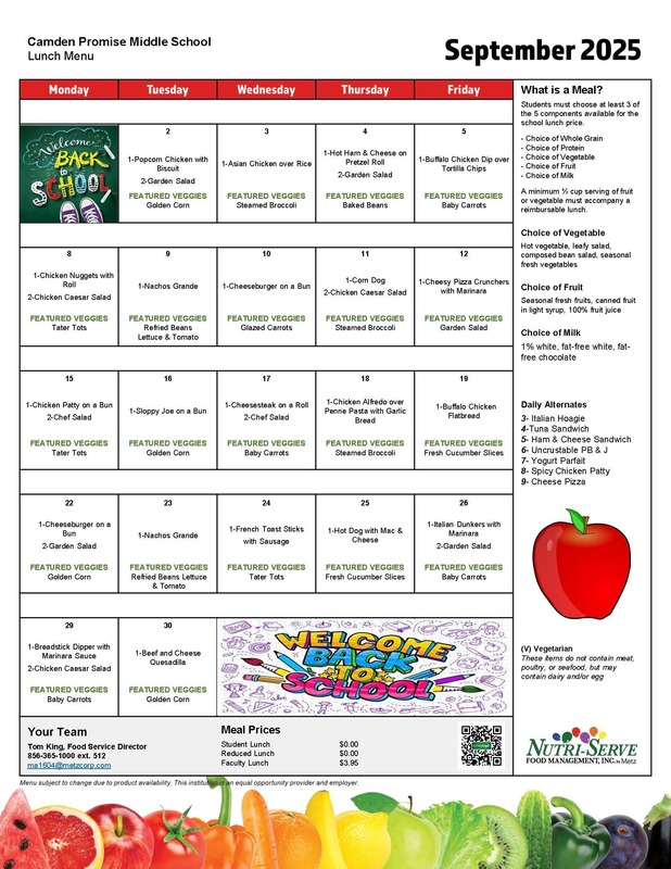 Sept. Promise Lunch