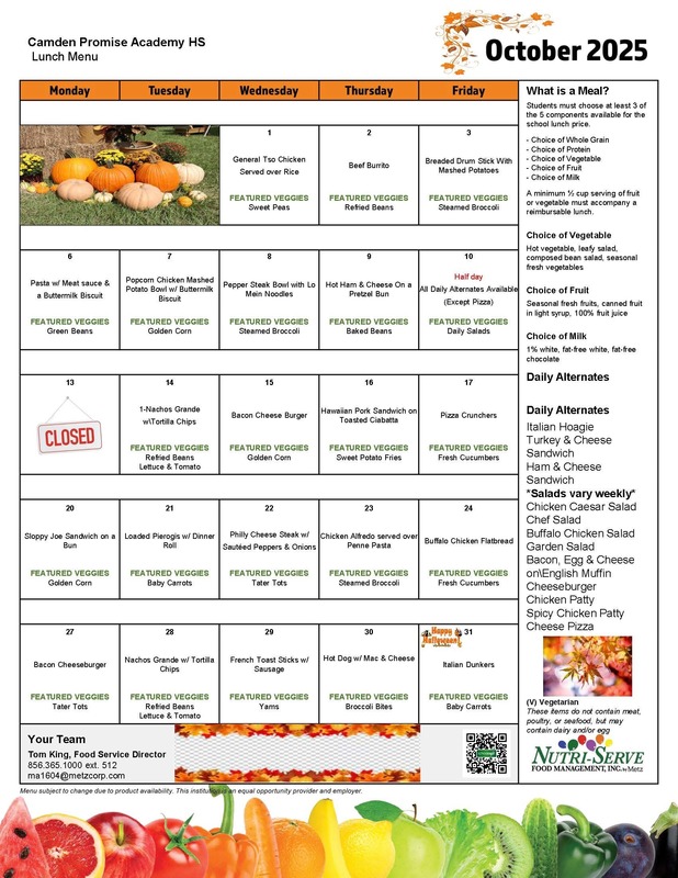 Sept. Academy  Lunch