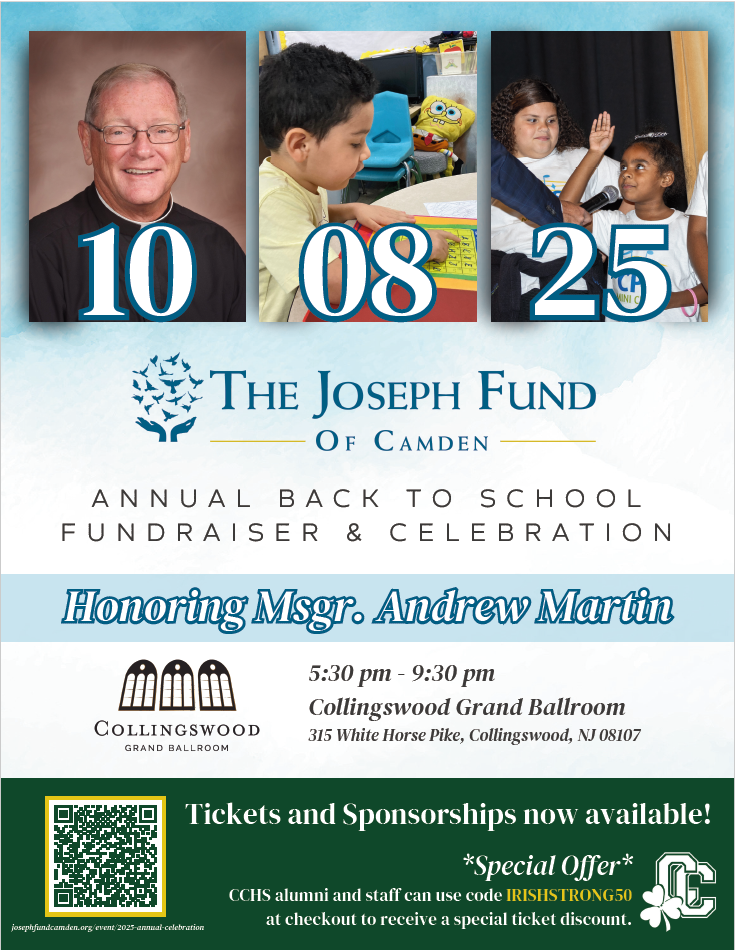 monsignor martin joseph fund award 2025