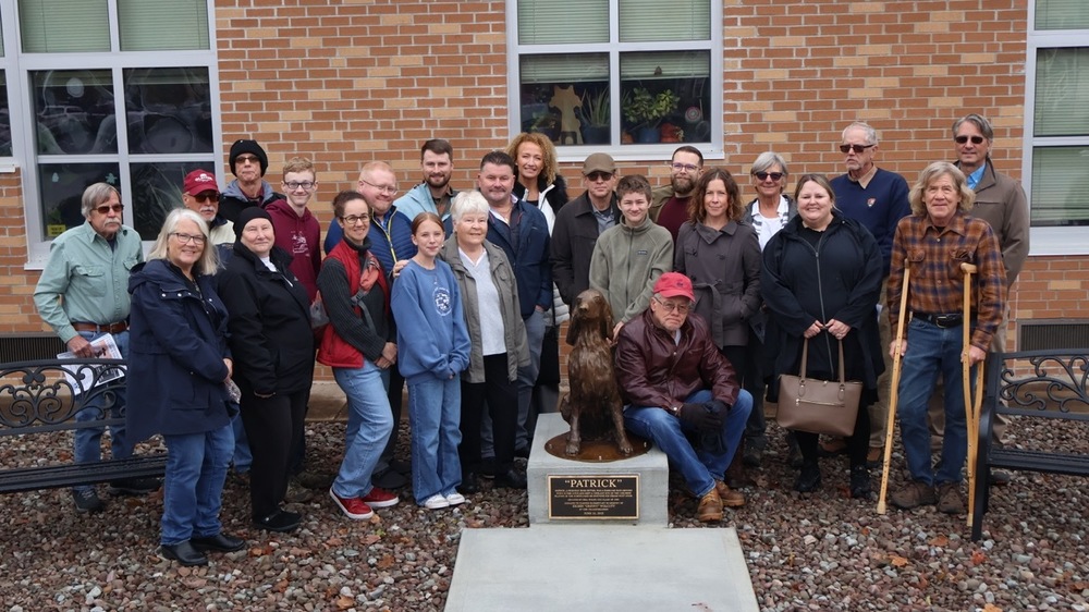 Patrick with Eileen's Family