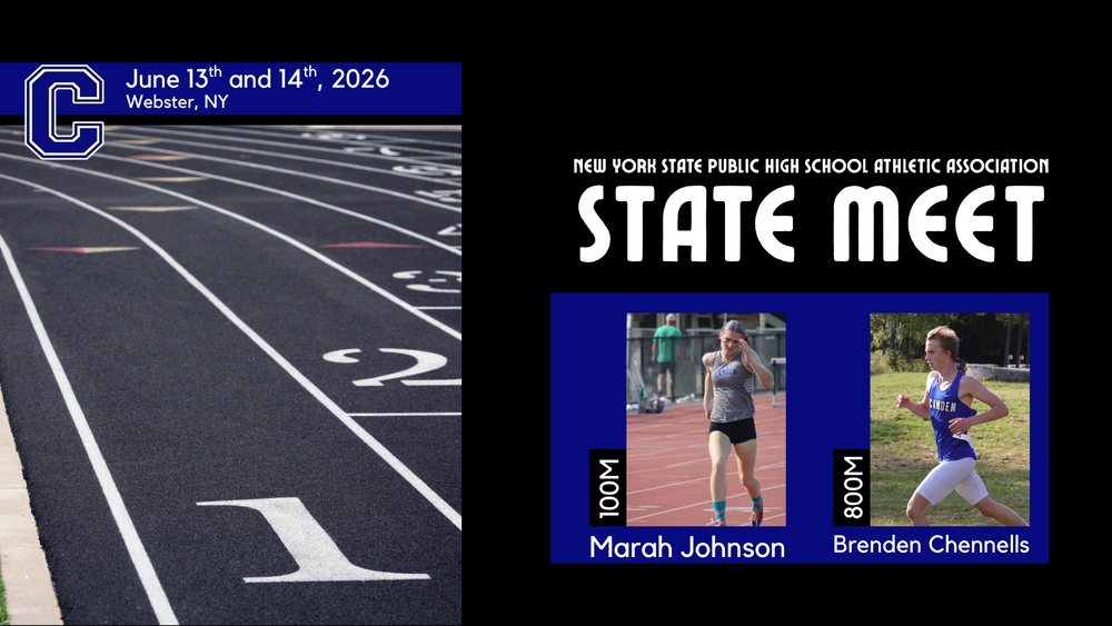 NYSPHSAA State Meet - June 13th and 14th - Marah Johnson and Brenden Chennells