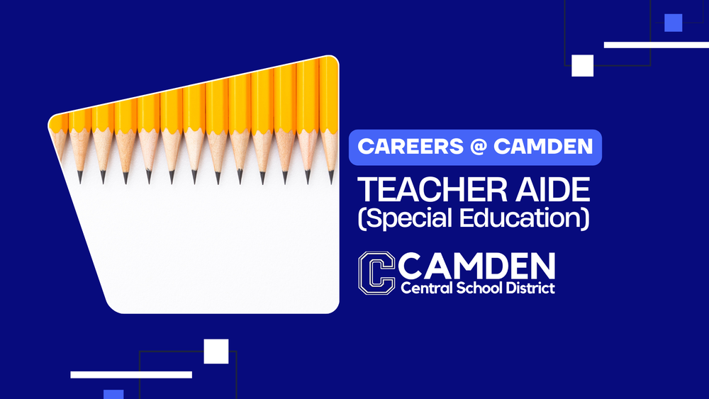 Careers @ Camden - Teacher Aide (Special Education)