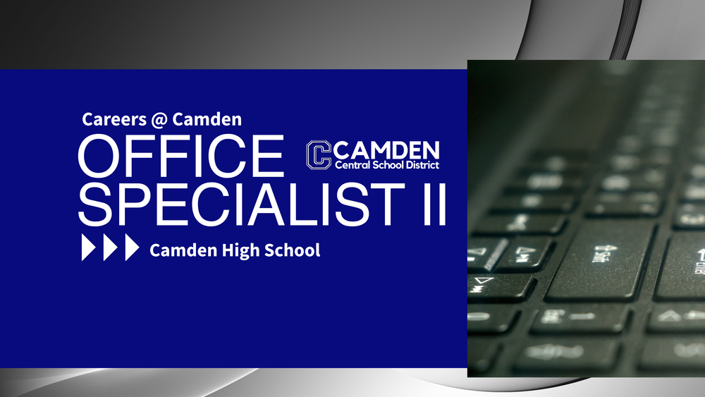 Careers @ Camden - Office Specialist II