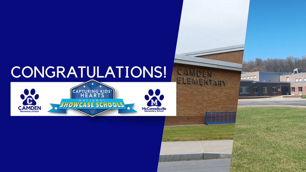 Camden Elementary and McConnellsville Elementary Have Been Named National Showcase Schools by Capturing Kids' Hearts