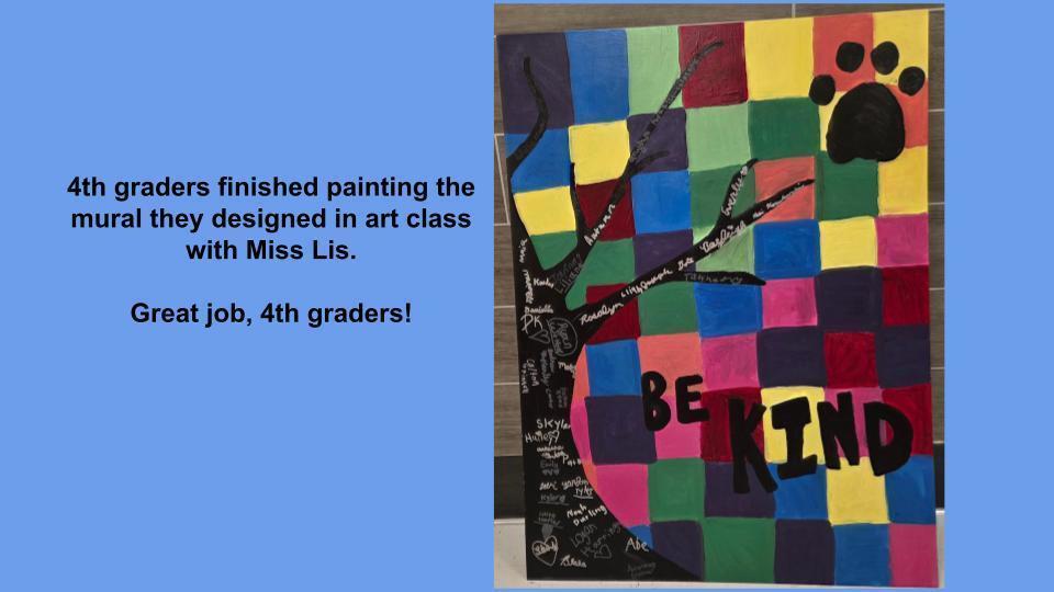 Lis 4th Grade Mural