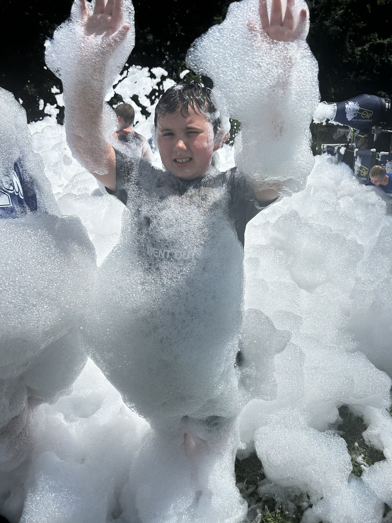 Foam Party at Gym Jam