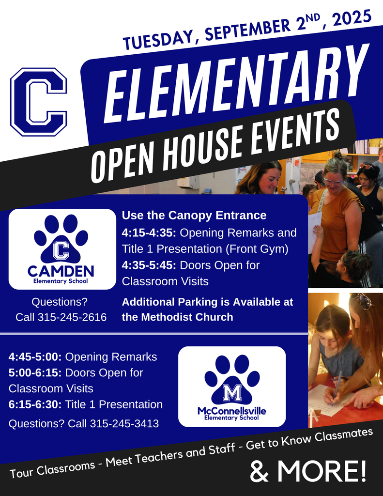 Elementary Open House Events