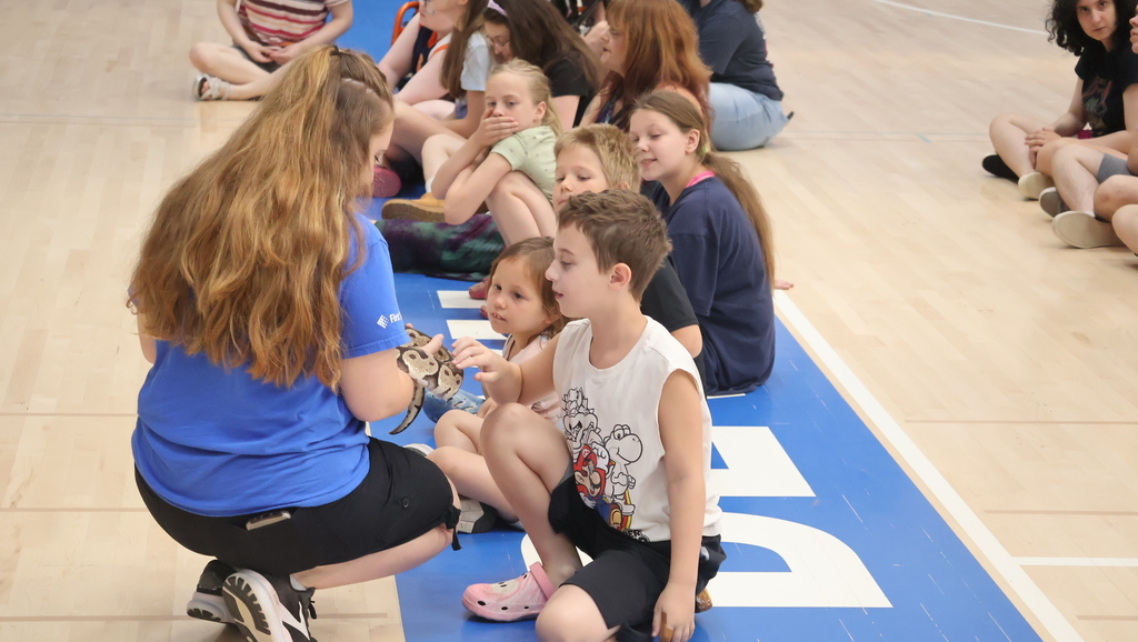 The Utica Zoomobile Visits The CCSD 12 Month Program