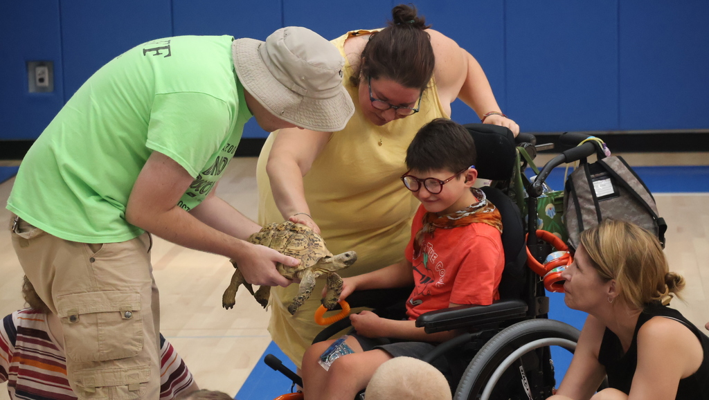 The Utica Zoomobile Visits The CCSD 12 Month Program