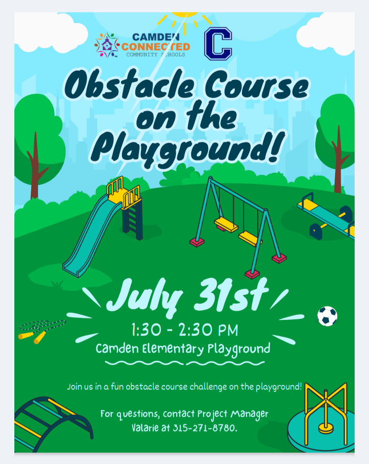 Obstacle Course On The Playground