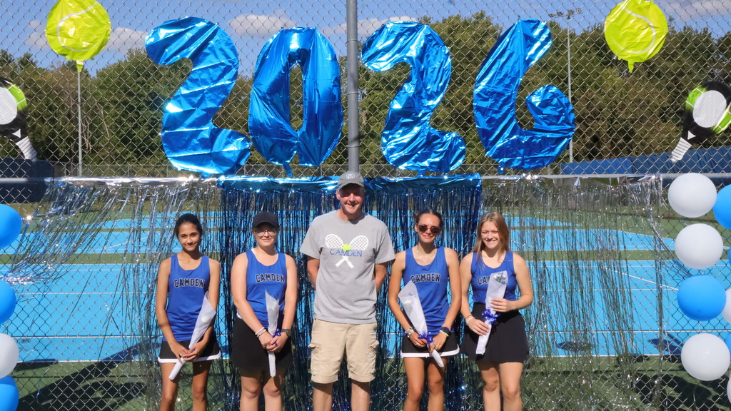 Athletes with Coach Bird