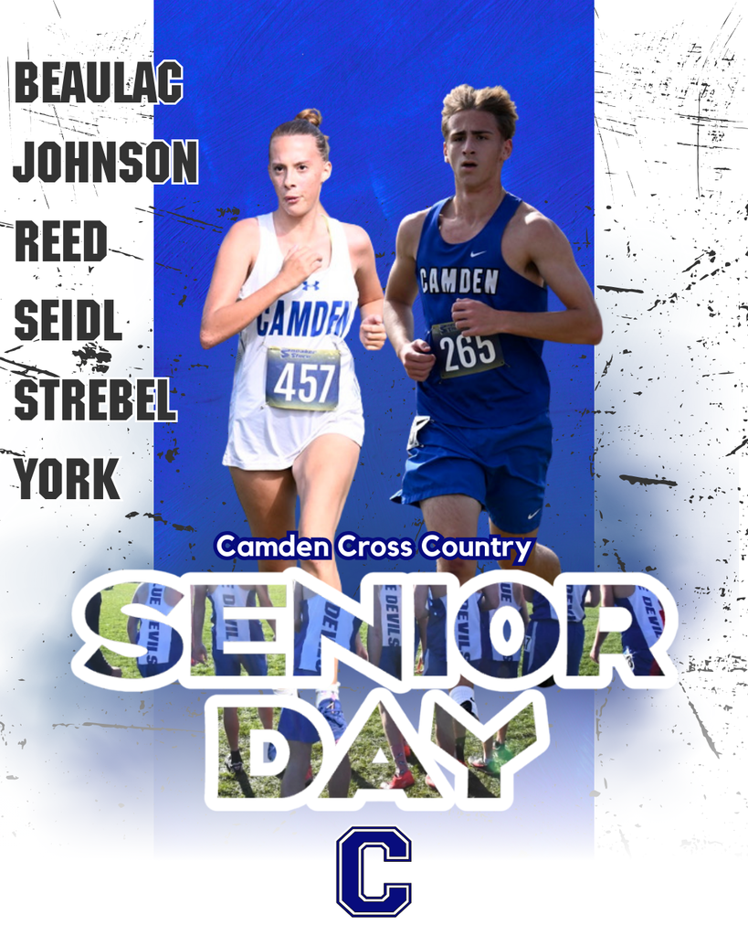 It's Senior Day for the Camden Cross Country Program!