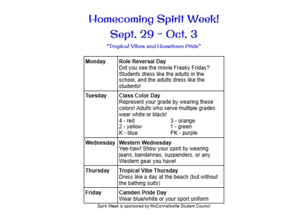 Spirit Week