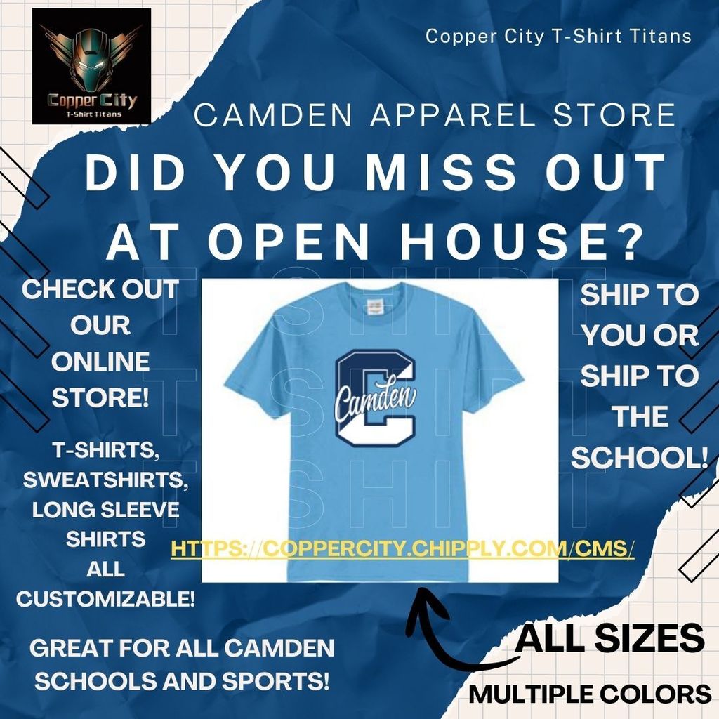 Camden Middle School Apparel Store